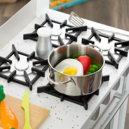 COCINA KIDKRAFT 53407 LITTLE COOK WORK STATION FOGONES