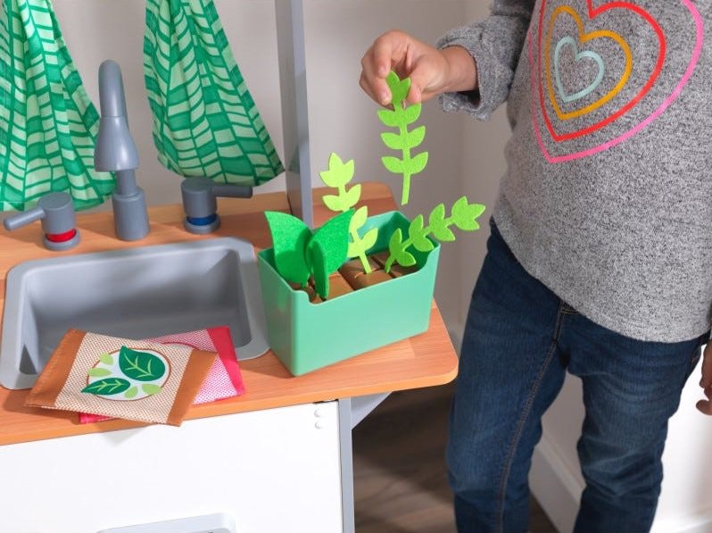 Kidkraft Cocina Terrace Garden - plantas