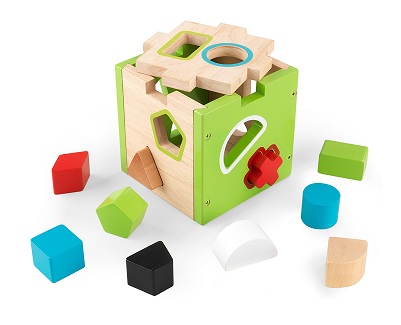 Juguetes de madera cubo separador de piezas 63247 kidkraft
