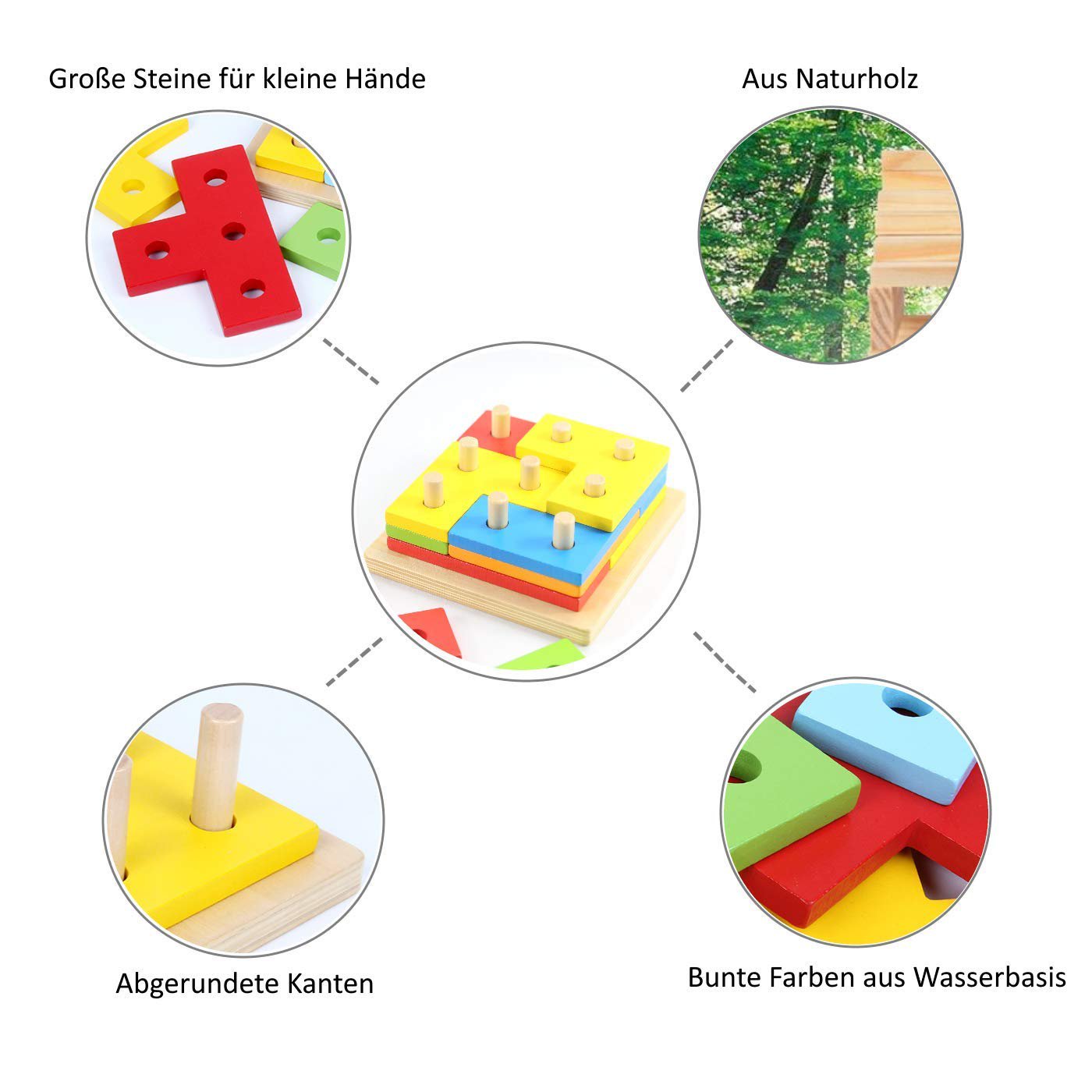 Puzzle de Madera 12 Piezas comprar