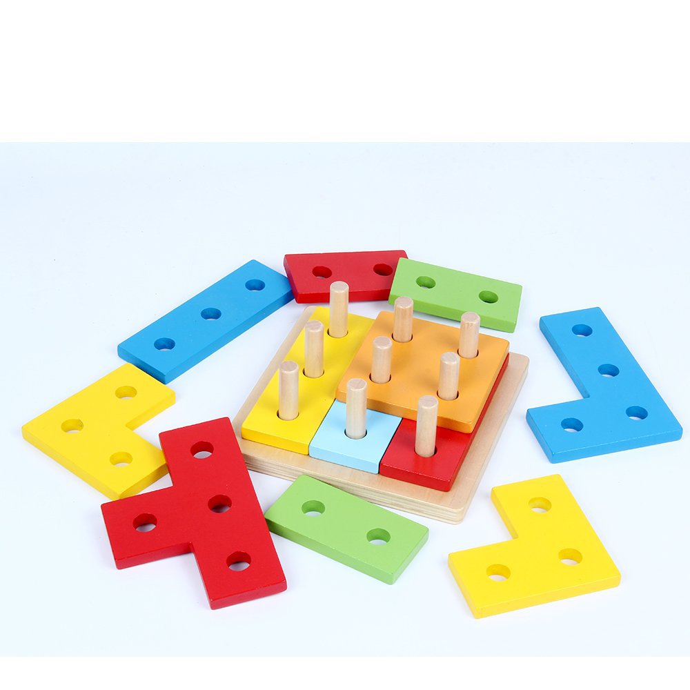 inforchess Puzzle de Madera 12 Piezas