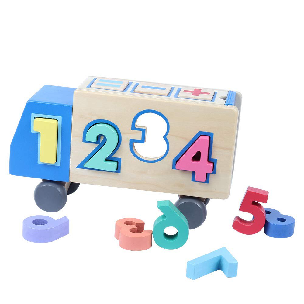 juego numeros niño formas