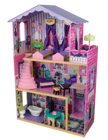 casa de muñecas de madera mansion de ensueño 65082 kidkraft
